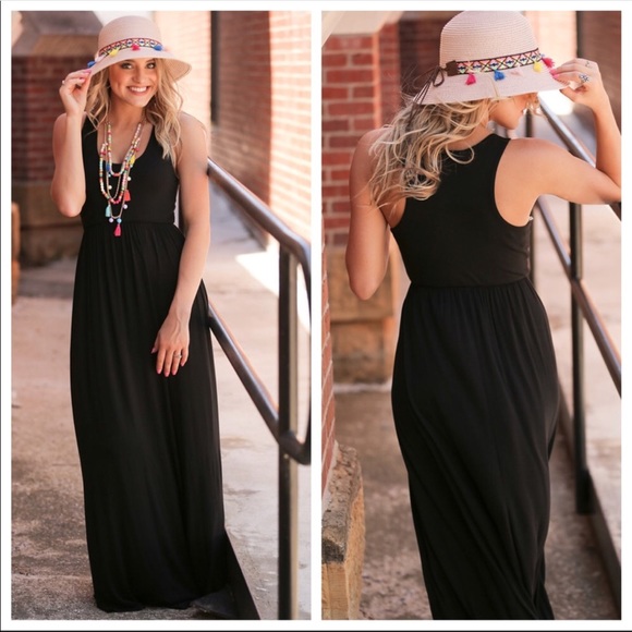 Infinity Raine Dresses & Skirts - Black Maxi Dress
